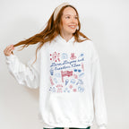 Stars, Stripes and Freedom Vibes - 4th Of July Unisex Crewneck T-Shirt Sweatshirt Hoodie