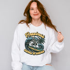 Happiness Comes In Waves Design - Surfing Theme Unisex Crewneck T-Shirt Sweatshirt Hoodie