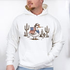 Duck Carrying US Flag - 4th Of July Unisex Crewneck T-Shirt Sweatshirt Hoodie
