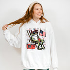 Frog Ice Cold Beer - 4th Of July Unisex Crewneck T-Shirt Sweatshirt Hoodie