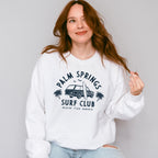 Palm Springs Surf Club - Surfing Theme Unisex Crewneck T-Shirt Sweatshirt Hoodie