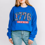 1776 Land Of The Free Camo - 4th Of July Unisex Crewneck T-Shirt Sweatshirt Hoodie