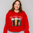 Red White & Brew - 4th Of July Unisex Crewneck T-Shirt Sweatshirt Hoodie