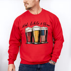 Red White & Brew - 4th Of July Unisex Crewneck T-Shirt Sweatshirt Hoodie