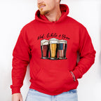 Red White & Brew - 4th Of July Unisex Crewneck T-Shirt Sweatshirt Hoodie