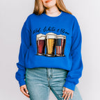 Red White & Brew - 4th Of July Unisex Crewneck T-Shirt Sweatshirt Hoodie