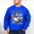 This Goose Is Loose Beer Design - 4th Of July Unisex Crewneck T-Shirt Sweatshirt Hoodie