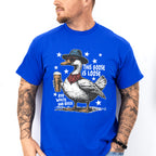 This Goose Is Loose Beer Design - 4th Of July Unisex Crewneck T-Shirt Sweatshirt Hoodie