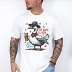 This Goose Is Loose Beer Design - 4th Of July Unisex Crewneck T-Shirt Sweatshirt Hoodie