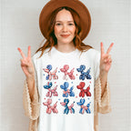 Dog Balloons - 4th Of July Unisex Crewneck T-Shirt Sweatshirt Hoodie