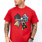 US Flag Military Ribbon - 4th Of July Unisex Crewneck T-Shirt Sweatshirt Hoodie