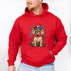 Spaniel And Fireworks - 4th Of July Unisex Crewneck T-Shirt Sweatshirt Hoodie