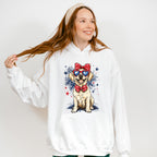 Dog And Fireworks - 4th Of July Unisex Crewneck T-Shirt Sweatshirt Hoodie