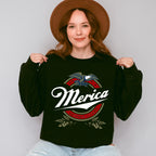 Merica Since 1776 Eagle Design - 4th Of July Unisex Crewneck T-Shirt Sweatshirt Hoodie