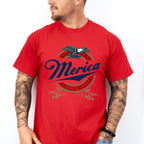 Merica Since 1776 Eagle Design - 4th Of July Unisex Crewneck T-Shirt Sweatshirt Hoodie
