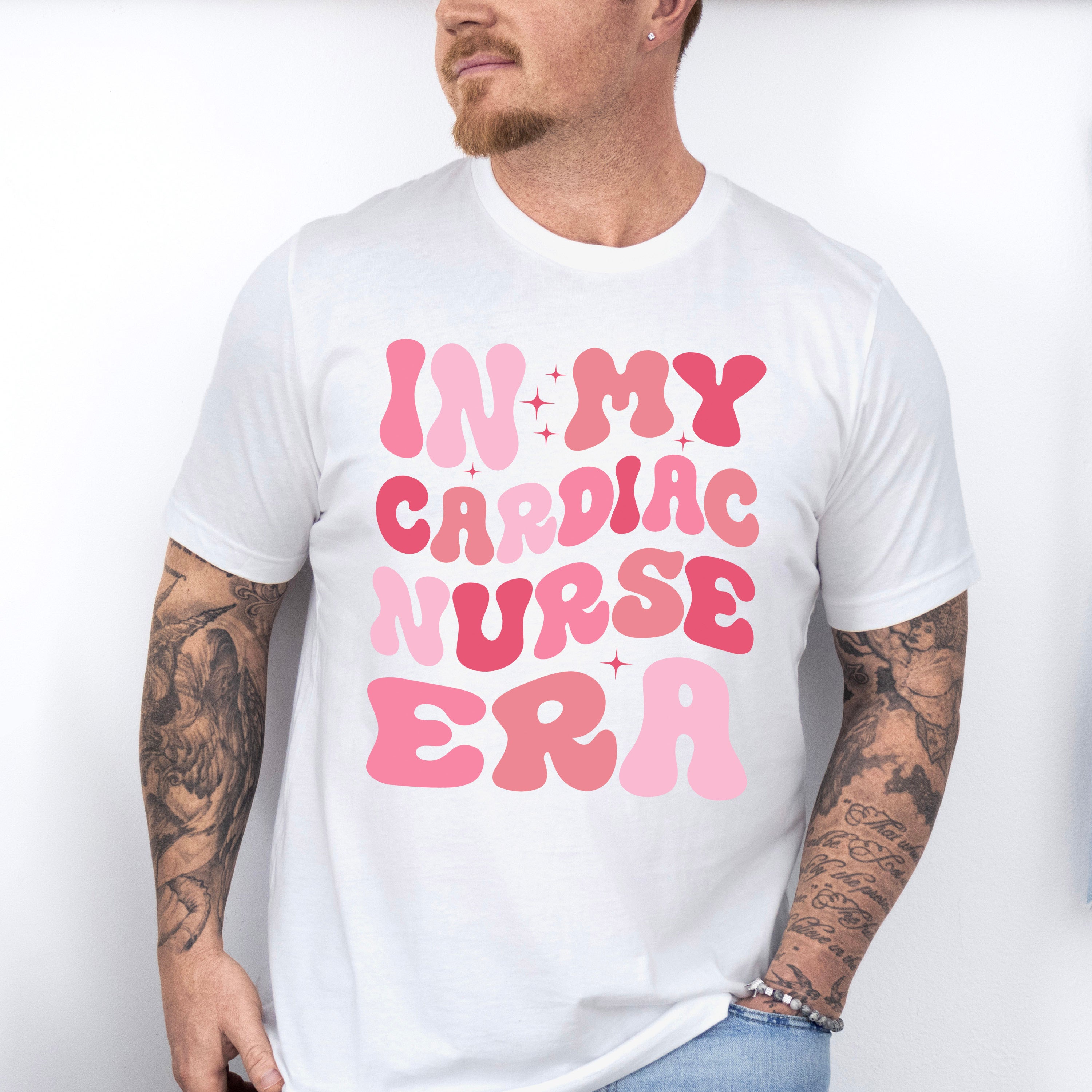 In My Cardiac Nurse Era - Cardiac Nurse Unisex Crewneck T-Shirt Sweatshirt Hoodie