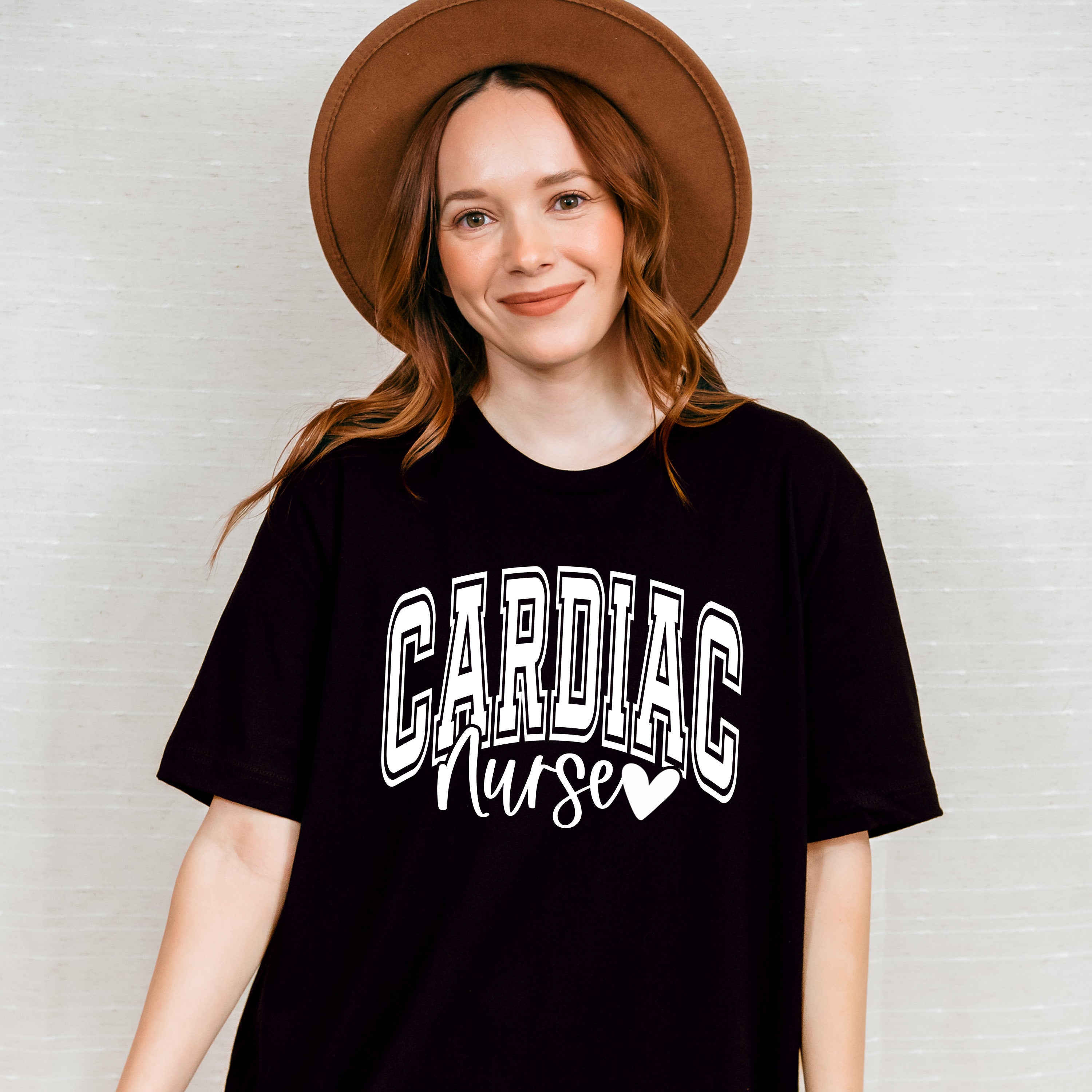 Cardiac Nurse Heart Design - Cardiac Nurse Unisex Crewneck T-Shirt Sweatshirt Hoodie