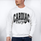 Cardiac Nurse Heart Design - Cardiac Nurse Unisex Crewneck T-Shirt Sweatshirt Hoodie