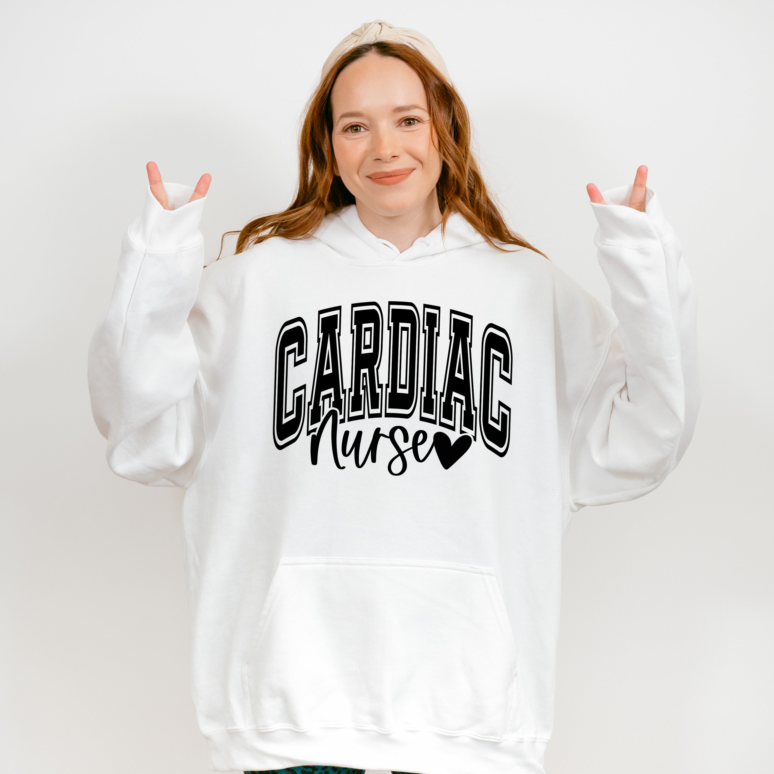 Cardiac Nurse Heart Design - Cardiac Nurse Unisex Crewneck T-Shirt Sweatshirt Hoodie