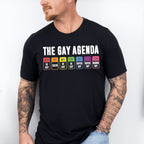 The Gay Agenda, Days Of The Week - Gay Unisex Crewneck T-Shirt Sweatshirt Hoodie