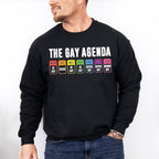 The Gay Agenda, Days Of The Week - Gay Unisex Crewneck T-Shirt Sweatshirt Hoodie