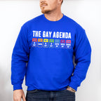 The Gay Agenda, Days Of The Week - Gay Unisex Crewneck T-Shirt Sweatshirt Hoodie