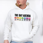 The Gay Agenda, Days Of The Week - Gay Unisex Crewneck T-Shirt Sweatshirt Hoodie