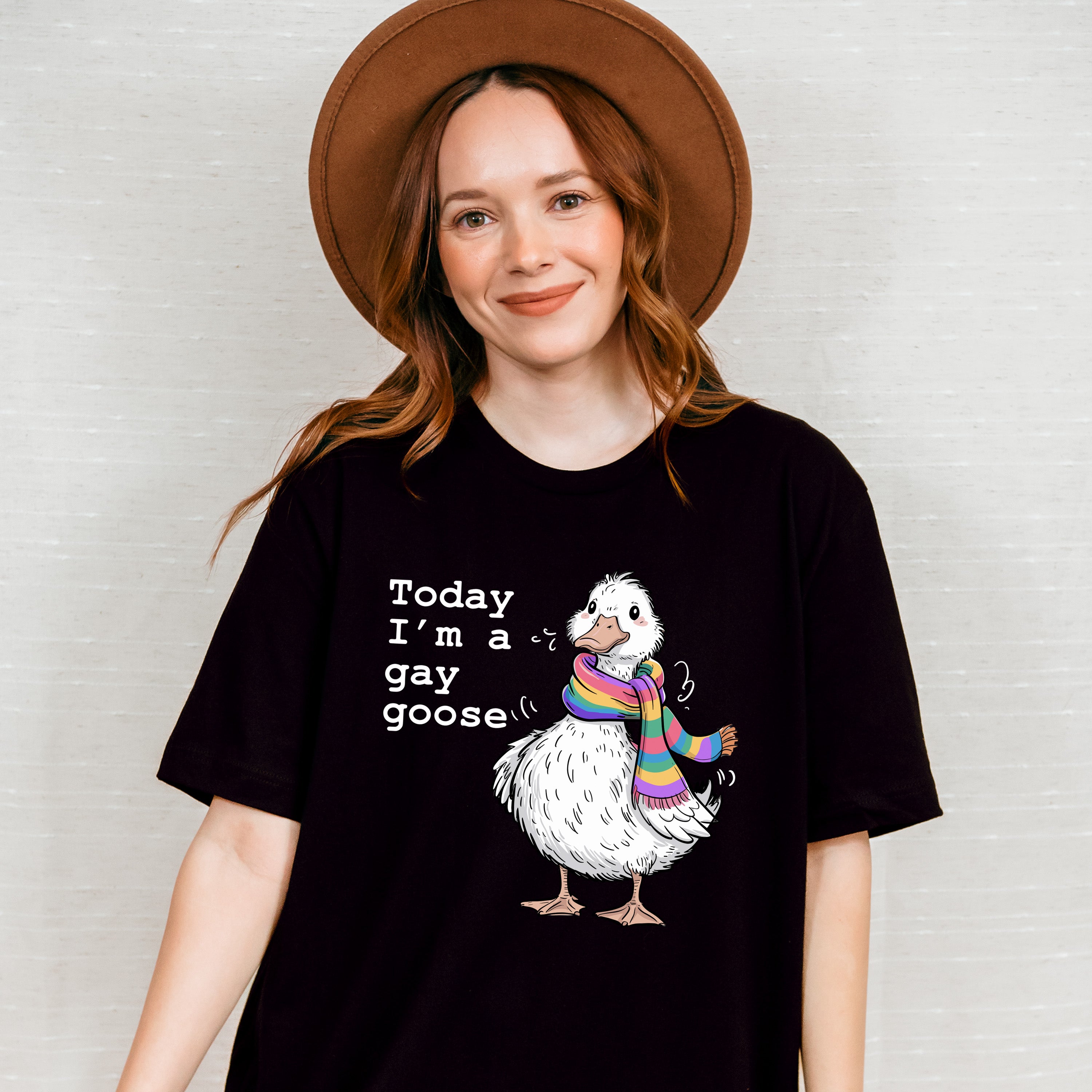 Today I'm A Gay Goose - Gay Unisex Crewneck T-Shirt Sweatshirt Hoodie