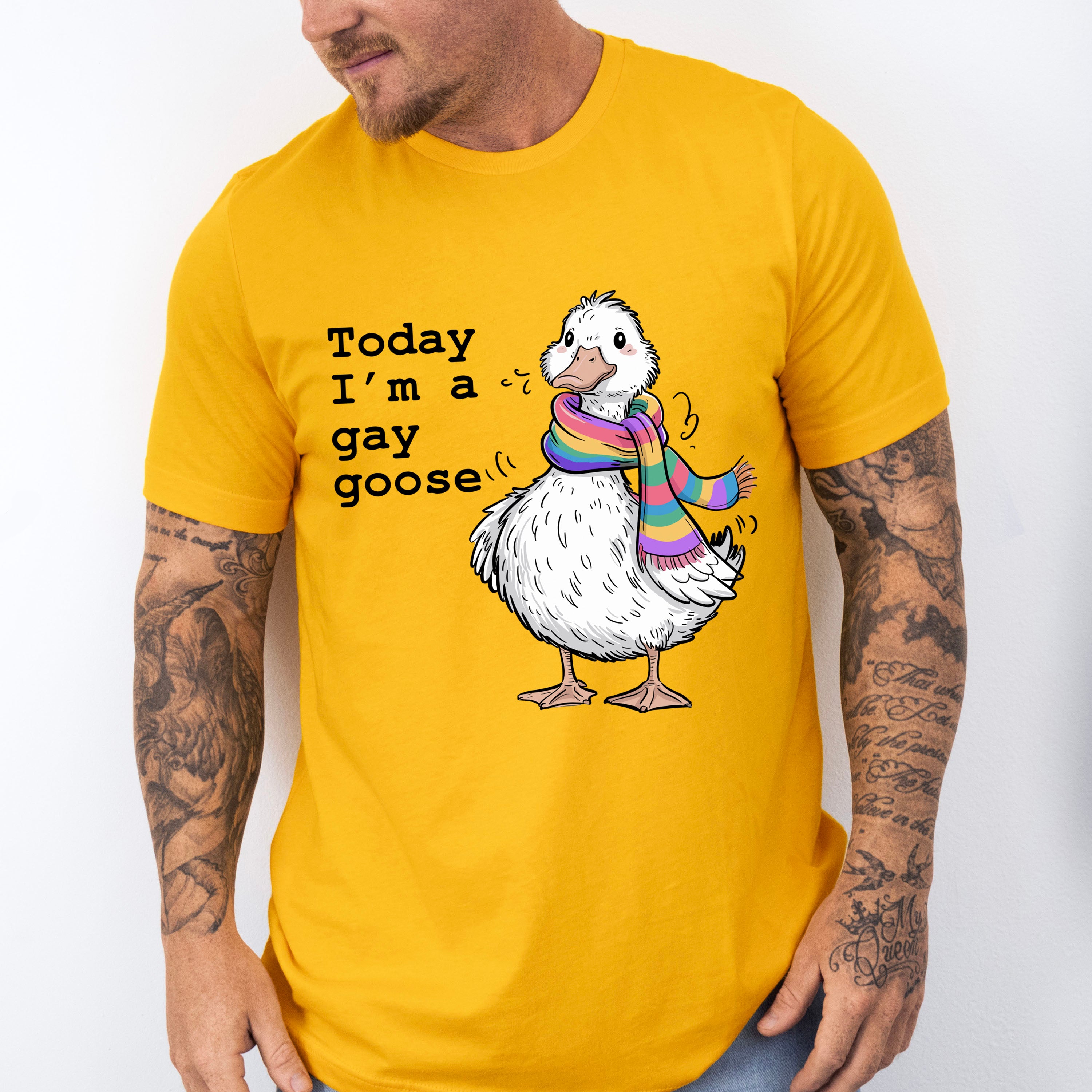 Today I'm A Gay Goose - Gay Unisex Crewneck T-Shirt Sweatshirt Hoodie