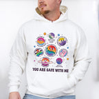 You Are Safe With Me - Gay Unisex Crewneck T-Shirt Sweatshirt Hoodie