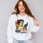 More Pride Less Prejudice - Gay Unisex Crewneck T-Shirt Sweatshirt Hoodie