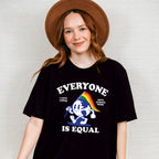 Everyone Is Equal, Love Always Wins - Gay Unisex Crewneck T-Shirt Sweatshirt Hoodie