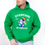 Everyone Is Equal, Love Always Wins - Gay Unisex Crewneck T-Shirt Sweatshirt Hoodie