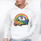Yourself Bee Rainbow - Gay Unisex Crewneck T-Shirt Sweatshirt Hoodie