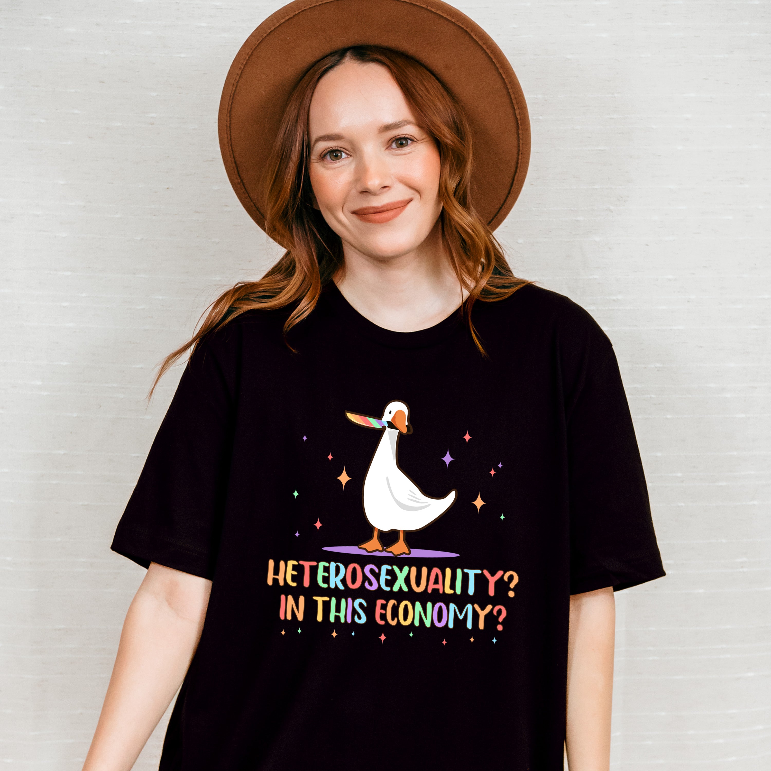 Heterosexuality In This Economy - Gay Unisex Crewneck T-Shirt Sweatshirt Hoodie