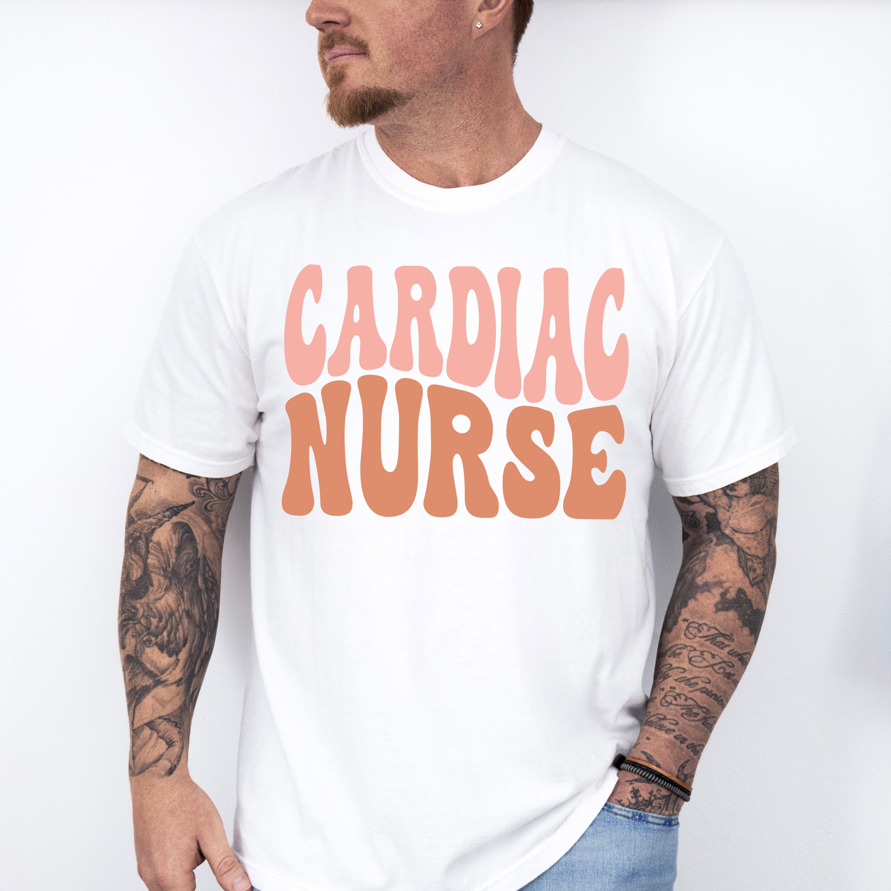 Cardiac Nurse Design - Cardiac Nurse Unisex Crewneck T-Shirt Sweatshirt Hoodie
