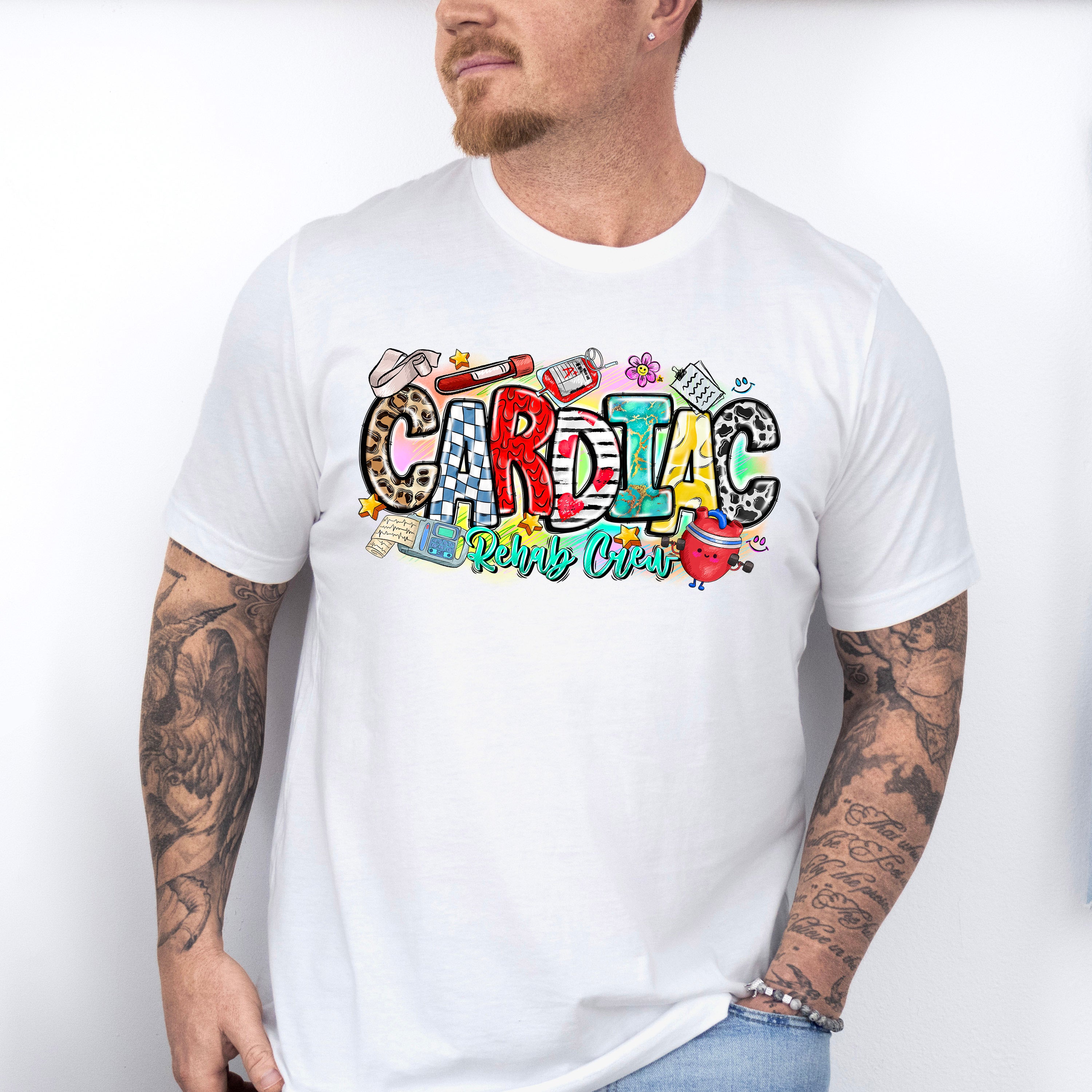 Cardiac Rehab Crew - Cardiac Nurse Unisex Crewneck T-Shirt Sweatshirt Hoodie