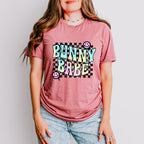 Bunny Babe Smiley - Easter Day Unisex Crewneck T-Shirt Sweatshirt Hoodie