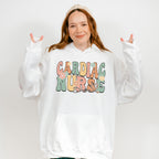 Cardiac Nurse Flowers Design - Cardiac Nurse Unisex Crewneck T-Shirt Sweatshirt Hoodie