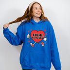 Stemi StopERs Running Heart Design - Cardiac Nurse Unisex Crewneck T-Shirt Sweatshirt Hoodie