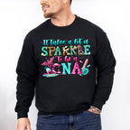 It Takes A Lot Of Sparkles To Be A CNA Design - CNA Unisex Crewneck T-Shirt Sweatshirt Hoodie