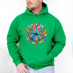 Chilling With My Peeps Stitch - Easter Day Unisex Crewneck T-Shirt Sweatshirt Hoodie
