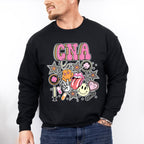 CNA Doodles Design - CNA Unisex Crewneck T-Shirt Sweatshirt Hoodie