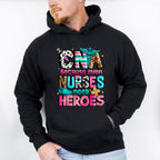 CNA Because Even Nurses Need Heroes - CNA Unisex Crewneck T-Shirt Sweatshirt Hoodie