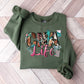 CNA Life Doodles Design - CNA Unisex Crewneck T-Shirt Sweatshirt Hoodie