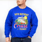50th Birthday Cruise Squad - Vacation Unisex Crewneck T-Shirt Sweatshirt Hoodie