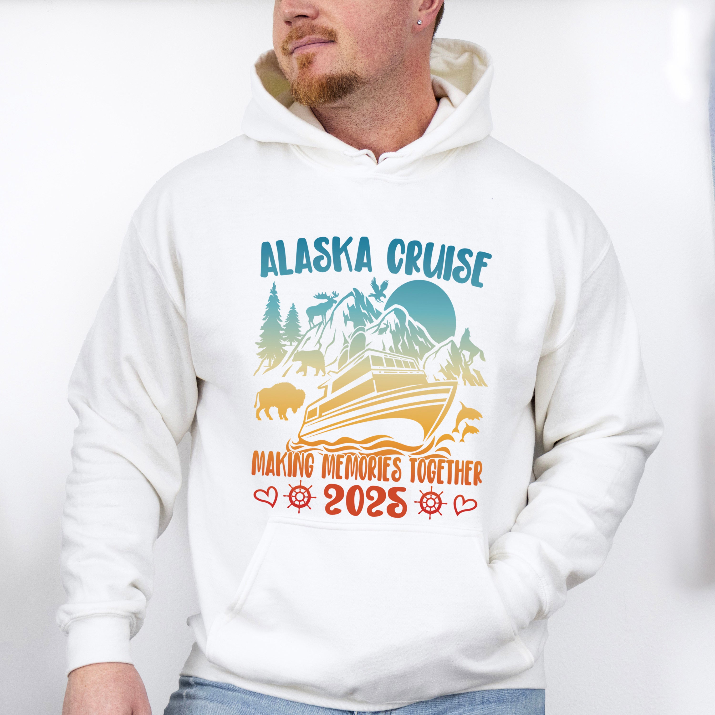 Alaska Cruise Making Memories Together 2025 - Vacation Unisex Crewneck T-Shirt Sweatshirt Hoodie