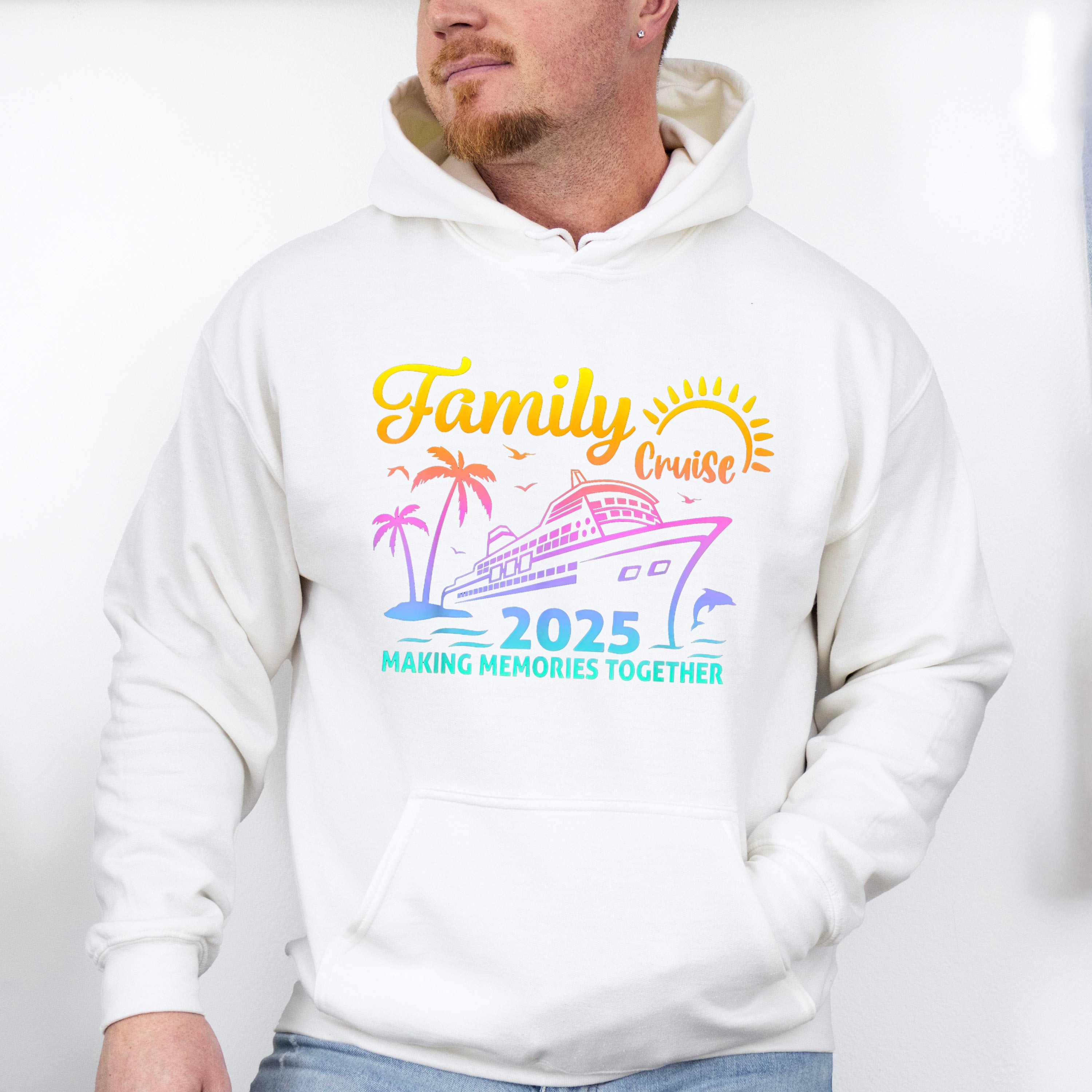Family Cruise 2025 Making Memories - Vacation Unisex Crewneck T-Shirt Sweatshirt Hoodie
