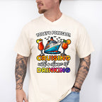 Today's Forecast Cruising With Drinking - Vacation Unisex Crewneck T-Shirt Sweatshirt Hoodie
