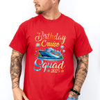 Birthday Cruise Squad 2025 - Vacation Unisex Crewneck T-Shirt Sweatshirt Hoodie